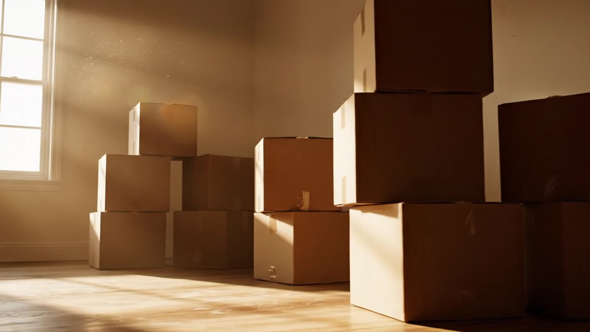 Empty apartment ready to rent